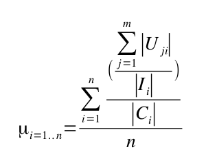 Interface efficiency equation